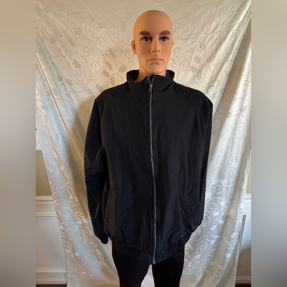 Lands End Squall Mens XXL Black Coat (Good Condition)